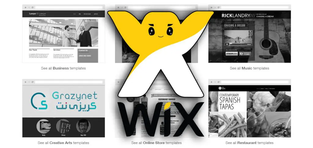 شرح موقع WIX لانشاء المواقع المجانية
