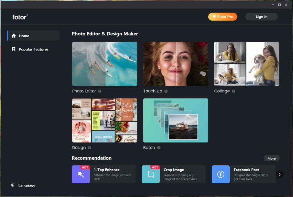 برنامج تعديل الصور مجانى لأضافه المؤثرات و الفلاتر و تحريرها 1 برنامج تعديل الصور مجاني