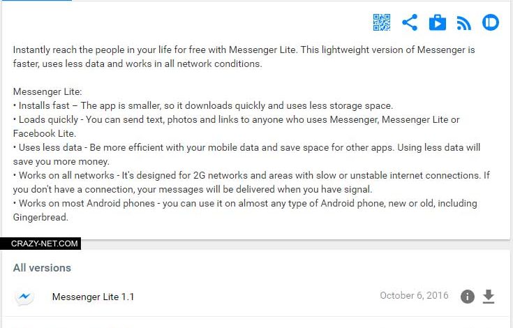تحميل استعراض تطبيق Messenger Lite الجديد لهواتف الاندرويد 1 تحميل استعراض تطبيق Messenger Lite الجديد لهواتف الاندرويد 1