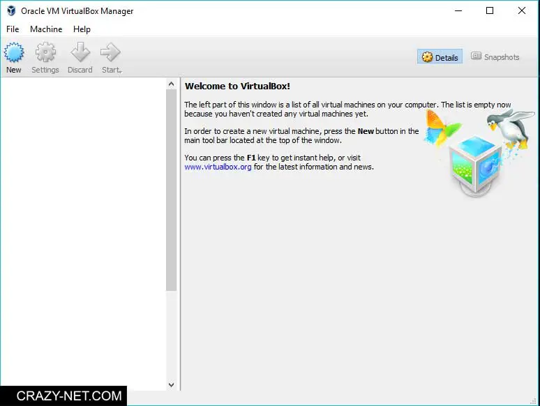 شرح برنامج VM VirtualBox لتثبيت و تجربة انظمة التشغيل المختلفة
