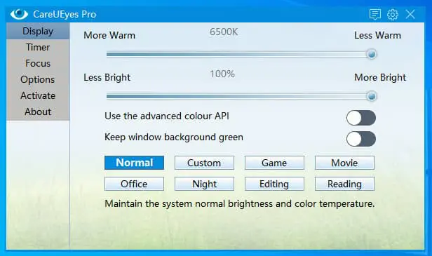 افضل 8 برامج كمبيوتر لراحة العين لتقليل الضوء الأزرق من الشاشة