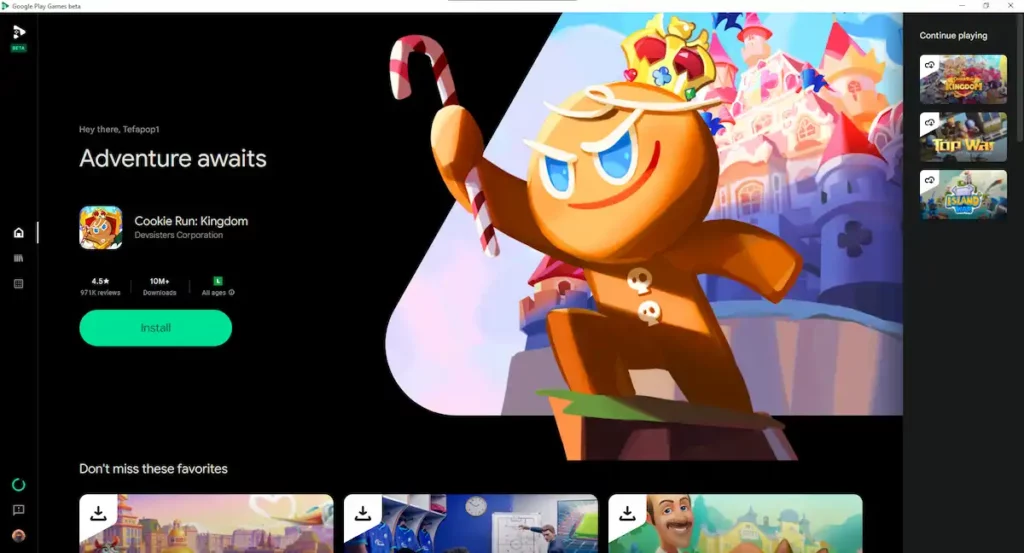 تحميل محاكي اندرويد جوجل الرسمي الجديد google play games